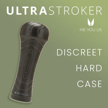 Chic lifestyle shot of the Me You Us Vagina Stroker, an essential for luxury erotic pleasure.